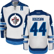 Winnipeg Jets ＃44 Men's Zach Bogosian Reebok Authentic White Away Jersey
