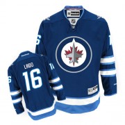 Winnipeg Jets ＃16 Men's Andrew Ladd Reebok Premier Navy Blue Home Jersey