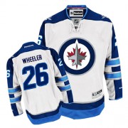 Winnipeg Jets ＃26 Men's Blake Wheeler Reebok Authentic White Away Jersey