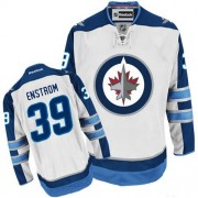 Winnipeg Jets ＃39 Men's Toby Enstrom Reebok Authentic White Away Jersey