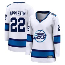 Winnipeg Jets Women's Mason Appleton Fanatics Branded Breakaway White Special Edition 2.0 Jersey