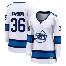 Winnipeg Jets Women's Morgan Barron Fanatics Branded Breakaway White Special Edition 2.0 Jersey