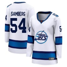 Winnipeg Jets Women's Dylan Samberg Fanatics Branded Breakaway White Special Edition 2.0 Jersey