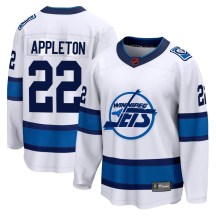 Winnipeg Jets Men's Mason Appleton Fanatics Branded Breakaway White Special Edition 2.0 Jersey