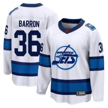 Winnipeg Jets Men's Morgan Barron Fanatics Branded Breakaway White Special Edition 2.0 Jersey