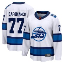 Winnipeg Jets Men's Kyle Capobianco Fanatics Branded Breakaway White Special Edition 2.0 Jersey