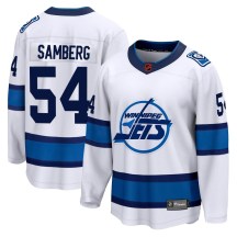 Winnipeg Jets Men's Dylan Samberg Fanatics Branded Breakaway White Special Edition 2.0 Jersey