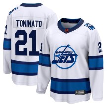 Winnipeg Jets Men's Dominic Toninato Fanatics Branded Breakaway White Special Edition 2.0 Jersey