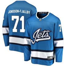 Winnipeg Jets Men's Axel Jonsson-Fjallby Fanatics Branded Breakaway Blue Alternate Jersey