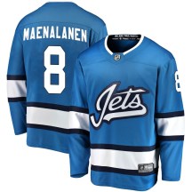 Winnipeg Jets Men's Saku Maenalanen Fanatics Branded Breakaway Blue Alternate Jersey