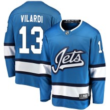 Winnipeg Jets Men's Gabriel Vilardi Fanatics Branded Breakaway Blue Alternate Jersey