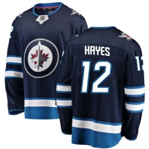 Winnipeg Jets Men's Kevin Hayes Fanatics Branded Breakaway Blue Home Jersey