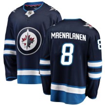 Winnipeg Jets Men's Saku Maenalanen Fanatics Branded Breakaway Blue Home Jersey