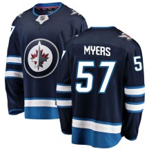 Winnipeg Jets Men's Tyler Myers Fanatics Branded Breakaway Blue Home Jersey