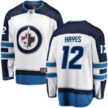 Winnipeg Jets Youth Kevin Hayes Fanatics Branded Breakaway White Away Jersey