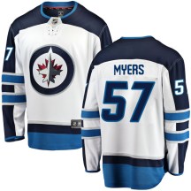 Winnipeg Jets Youth Tyler Myers Fanatics Branded Breakaway White Away Jersey