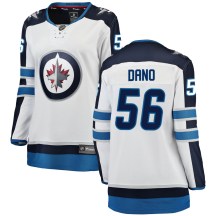 Winnipeg Jets Women's Marko Dano Fanatics Branded Breakaway White Away Jersey