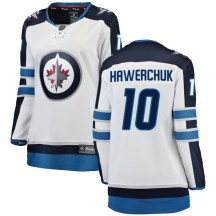 Winnipeg Jets Women's Dale Hawerchuk Fanatics Branded Breakaway White Away Jersey