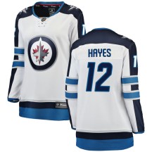Winnipeg Jets Women's Kevin Hayes Fanatics Branded Breakaway White Away Jersey