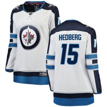 Winnipeg Jets Women's Anders Hedberg Fanatics Branded Breakaway White Away Jersey