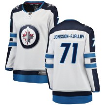 Winnipeg Jets Women's Axel Jonsson-Fjallby Fanatics Branded Breakaway White Away Jersey