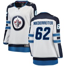 Winnipeg Jets Women's Nino Niederreiter Fanatics Branded Breakaway White Away Jersey