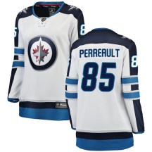 Winnipeg Jets Women's Mathieu Perreault Fanatics Branded Breakaway White Away Jersey