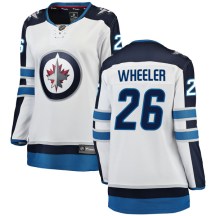 Winnipeg Jets Women's Blake Wheeler Fanatics Branded Breakaway White Away Jersey