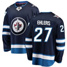 Winnipeg Jets Youth Nikolaj Ehlers Fanatics Branded Breakaway Blue Home Jersey