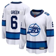 Winnipeg Jets Youth Ted Green Fanatics Branded Breakaway White Special Edition 2.0 Jersey