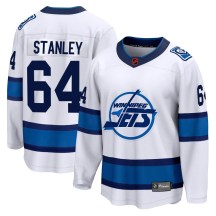 Winnipeg Jets Youth Logan Stanley Fanatics Branded Breakaway White Special Edition 2.0 Jersey
