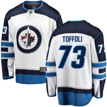 Winnipeg Jets Men's Tyler Toffoli Fanatics Branded Breakaway White Away Jersey