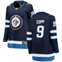 Winnipeg Jets Women's Andrew Copp Fanatics Branded Breakaway Blue Home Jersey