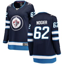 Winnipeg Jets Women's Nelson Nogier Fanatics Branded Breakaway Blue Home Jersey