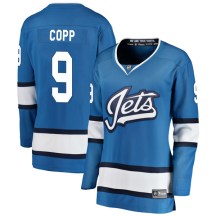 Winnipeg Jets Women's Andrew Copp Fanatics Branded Breakaway Blue Alternate Jersey