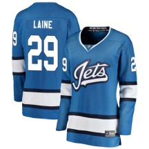 Winnipeg Jets Women's Patrik Laine Fanatics Branded Breakaway Blue Alternate Jersey