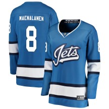 Winnipeg Jets Women's Saku Maenalanen Fanatics Branded Breakaway Blue Alternate Jersey